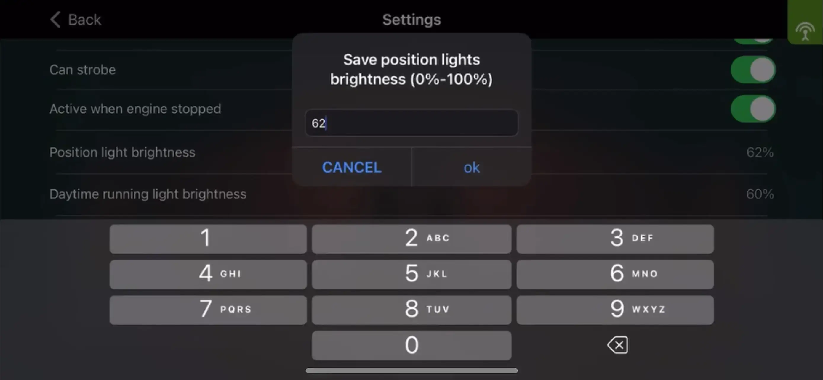 MB G class Light Effects Module