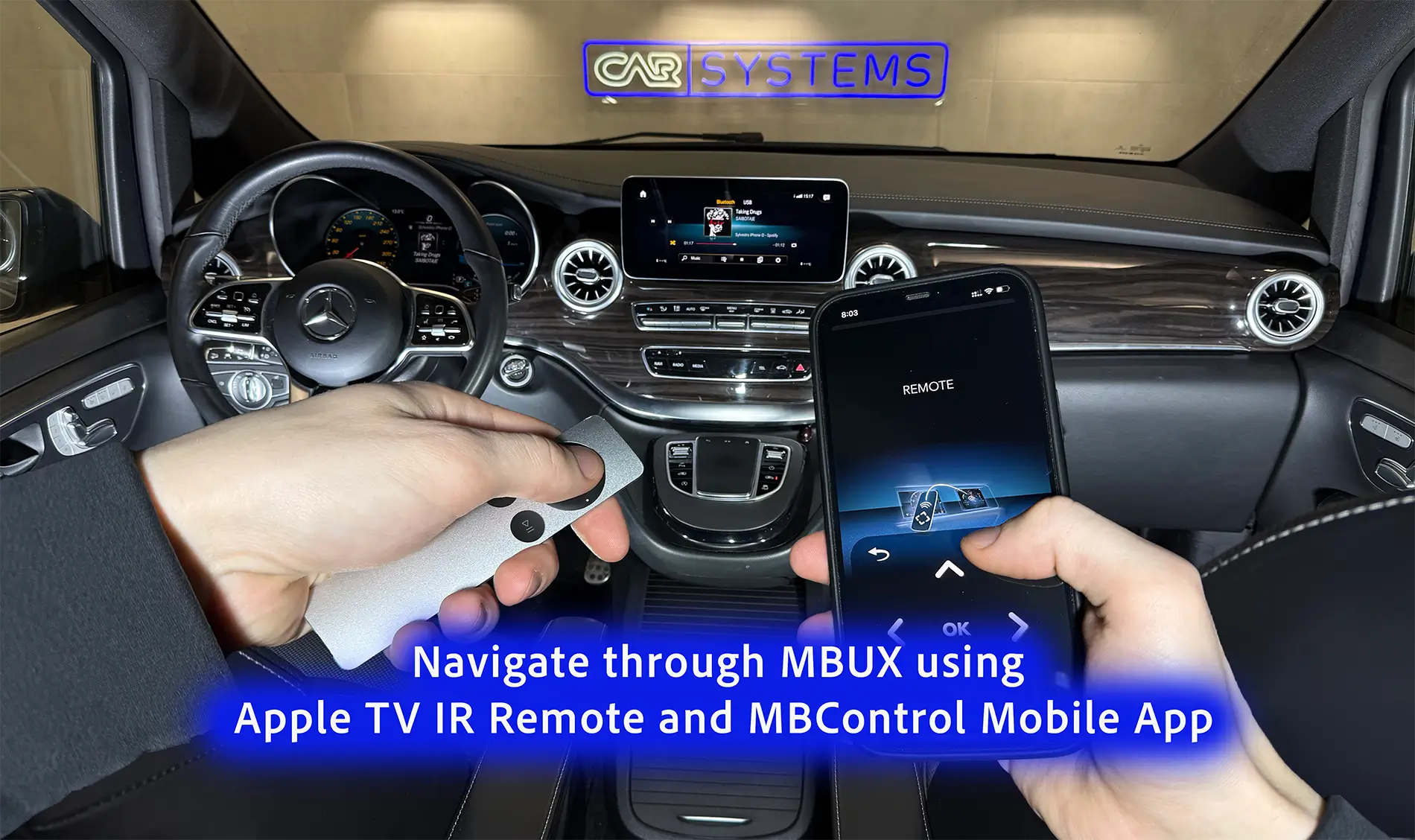 MBRemote Control Module – Remote for Your Mercedes-Benz MBUX System