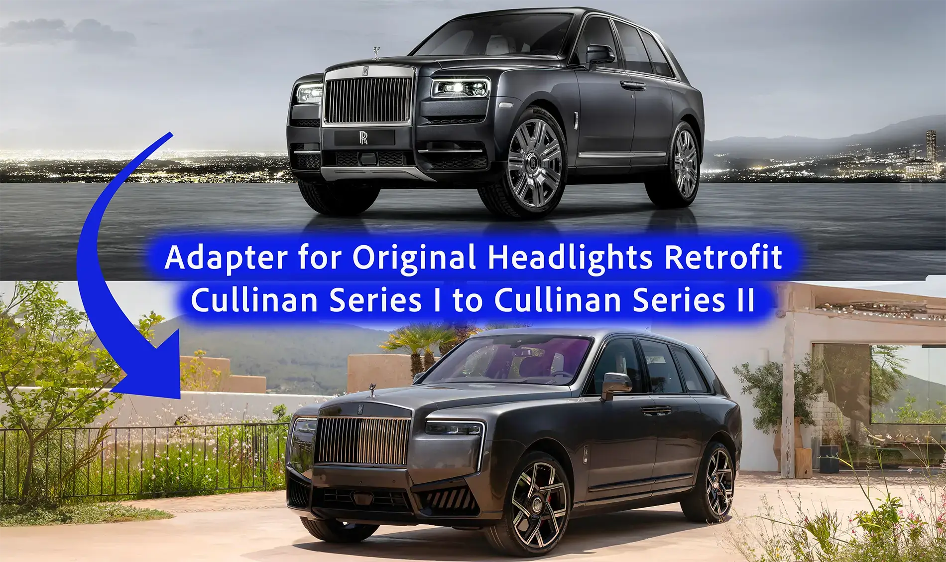 Cullinan Headlights Retrofit Adapter